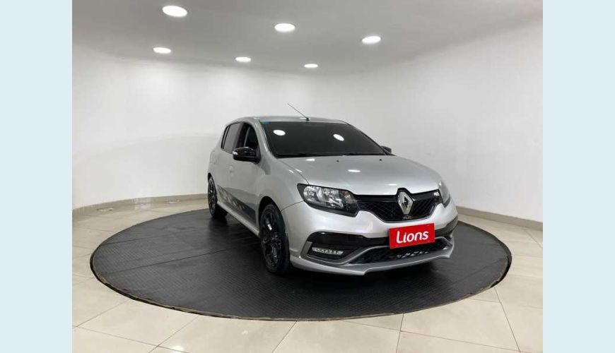 RENAULT SANDERO RS 2.0 16V FLEX MANUAL 4P - PRATA - 2016 Foto 2 (Grande)