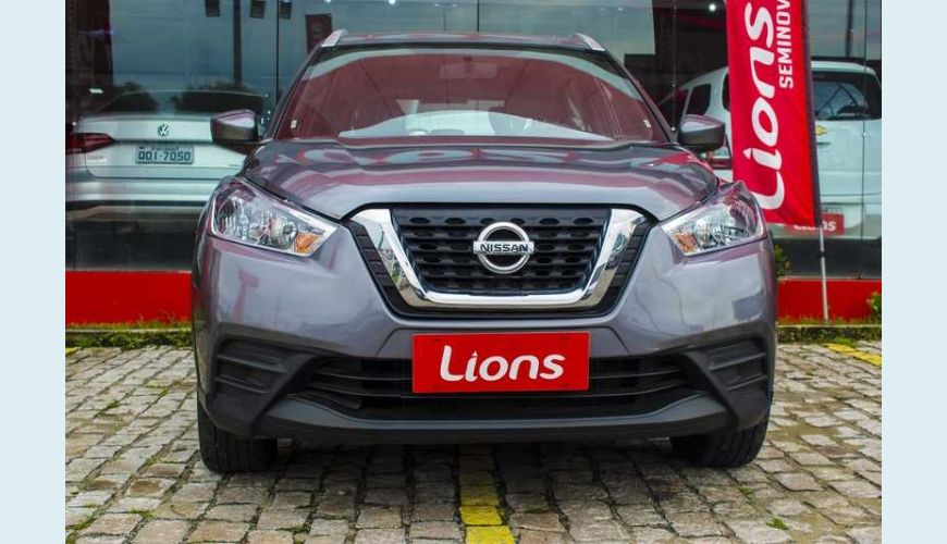 NISSAN KICKS SL 1.6 FLEX AUT. 4P - CINZA - 2018 Foto 2 (Grande)