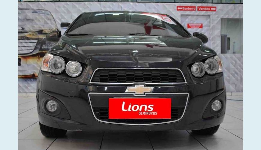 CHEVROLET SONIC LTZ 1.6 FLEX AUT. 4P - PRETO - 2014 Foto 2 (Grande)