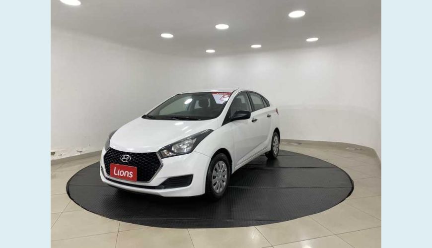 HYUNDAI HB 20S UNIQUE 1.0 FLEX MANUAL 4P - BRANCO - 2019 Foto 2 (Grande)