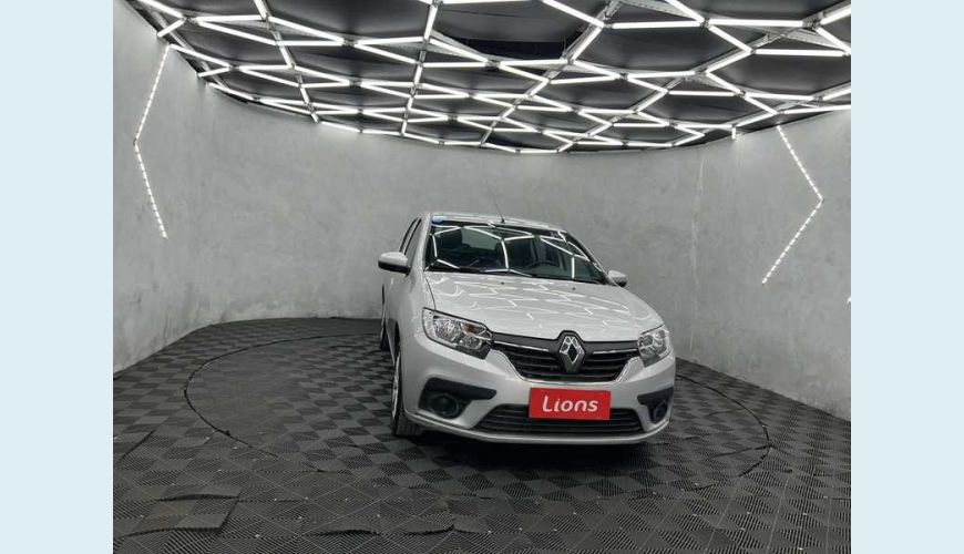 RENAULT LOGAN ZEN 1.0 12V FLEX MANUAL 4P - PRATA - 2021 Foto 2 (Grande)