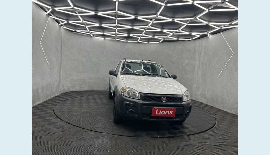 FIAT STRADA HARD WORKING 1.4 FLEX MANUAL 2P - BRANCO - 2019 Foto 2 (Grande)