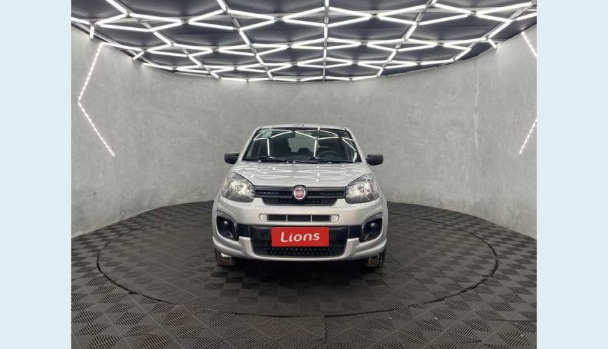 FIAT UNO ATTRACTIVE 1.0 FLEX MANUAL 4P - PRATA - 2021 Foto 2 (Grande)