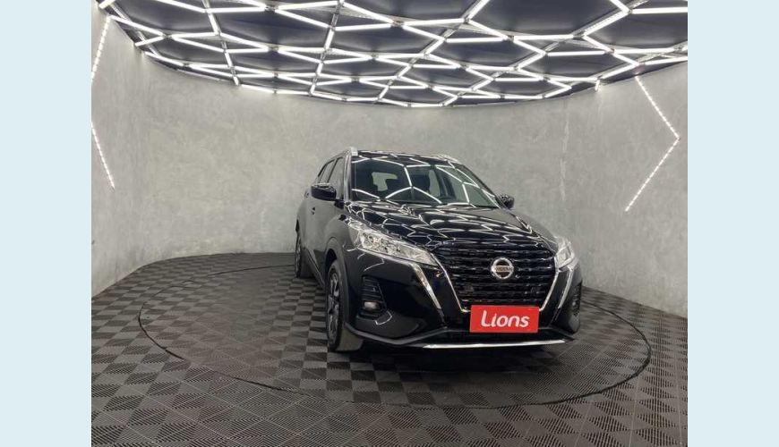 NISSAN KICKS SENSE 1.6 FLEX AUT. 4P - PRETO - 2022 Foto 2 (Grande)
