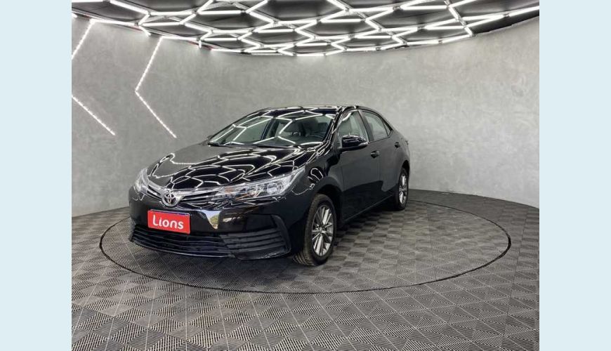 TOYOTA COROLLA GLI UPPER MULTI-DRIVE 1.8 FLEX AUT. 4P - PRETO - 2019 Foto 2 (Grande)