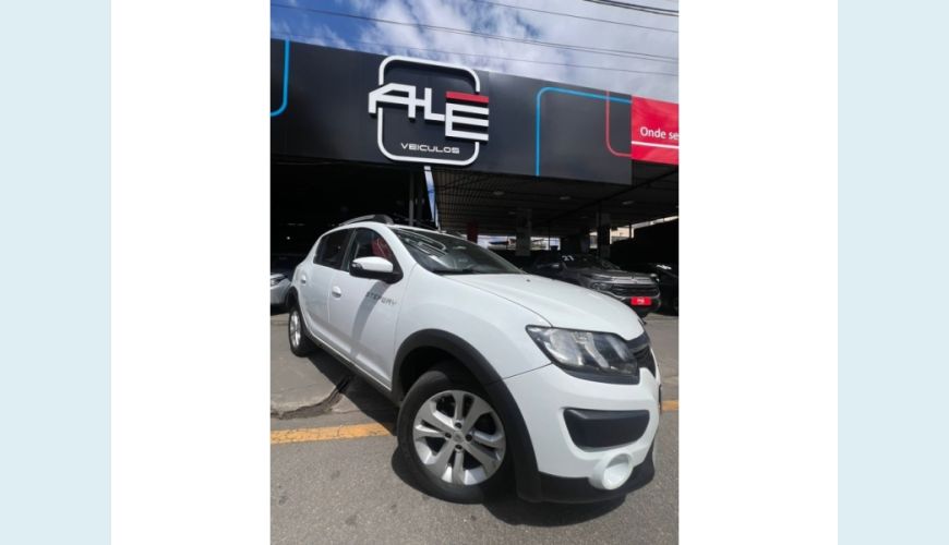 RENAULT SANDERO FLEX MANUAL 4P - BRANCO - 2015 Foto 2 (Grande)