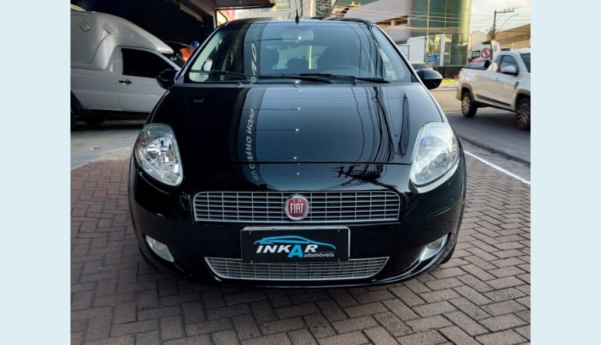 FIAT PUNTO FLEX MANUAL 4P - PRETO - 2008 Foto 2 (Grande)