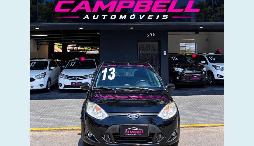 FORD FORD FIESTA 1.6 8V FLEX MANUAL 4P - PRETO - 2013 Foto 2 (Grande)