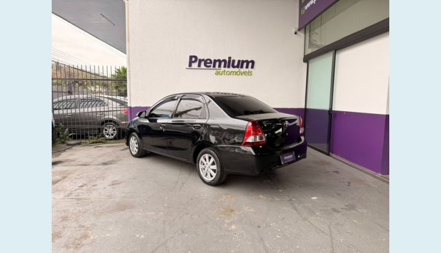 TOYOTA TOYOTA ETIOS FLEX MANUAL 4P - PRETO - 2021 Foto 2 (Grande)