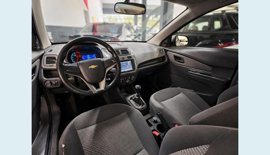 CHEVROLET COBALT LT 1.4 FLEX MANUAL 4P - PRATA - 2012 Foto 2 (Grande)