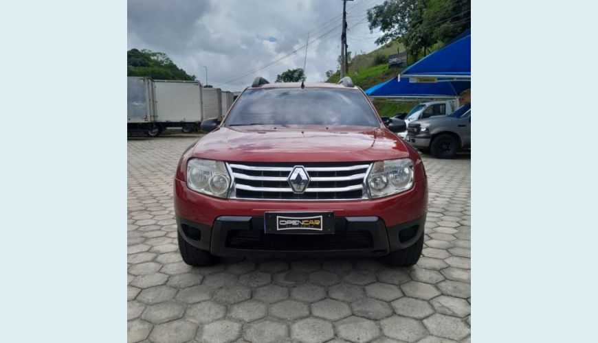 RENAULT DUSTER EXPRESSION 1.6 FLEX MANUAL 4P - VERMELHO - 2013 Foto 2 (Grande)