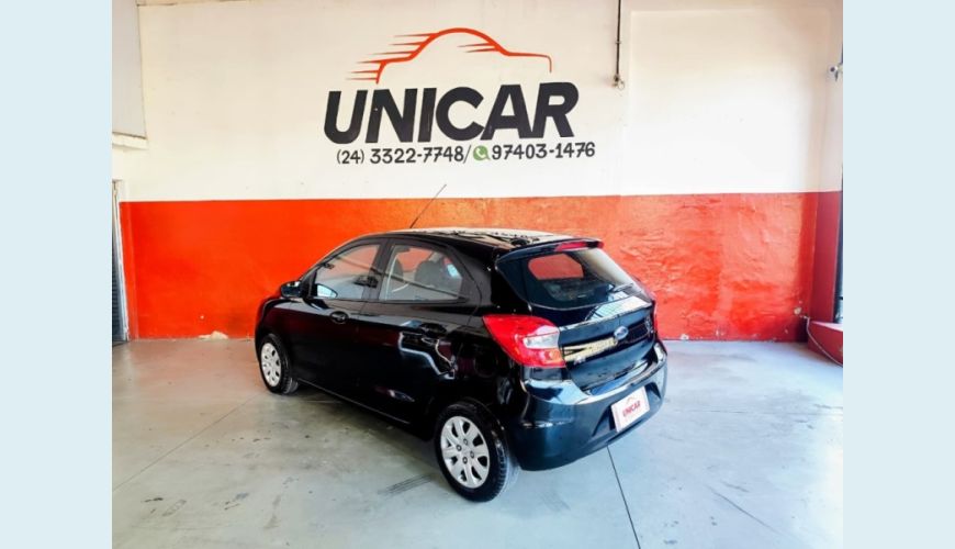 FORD KA FLEX MANUAL 4P - PRETO - 2018 Foto 2 (Grande)