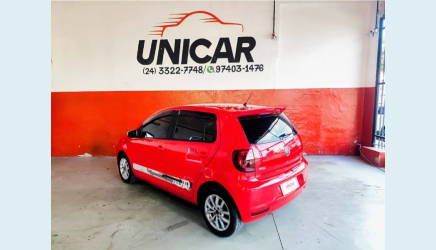 VOLKSWAGEN FOX FLEX MANUAL 4P - VERMELHO - 2014 Foto 2 (Grande)