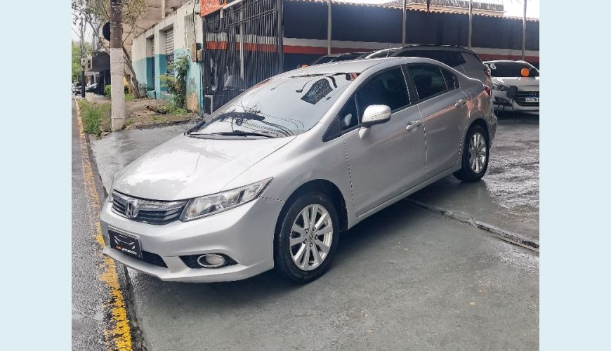 HONDA CIVIC LXR 2.0 16V FLEX AUT. 4P - PRATA - 2014 Foto 2 (Grande)