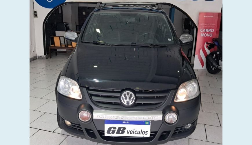 VOLKSWAGEN CROSSFOX 1.6 8V FLEX MANUAL 4P - PRETO - 2008 Foto 2 (Grande)