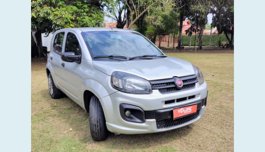 FIAT FIAT UNO FLEX MANUAL 4P - PRATA - 2019 Foto 2 (Grande)