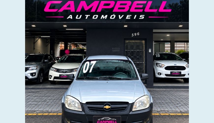 CHEVROLET CELTA LIFE 1.0 MPFI VHC 8V 3P - PRATA - 2007 Foto 2 (Grande)