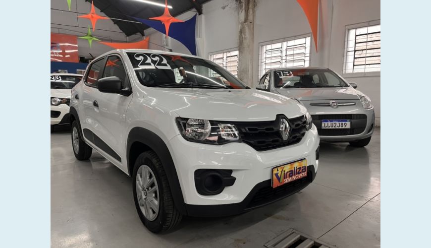 RENAULT KWID - BRANCO - 2022 Foto 2 (Grande)