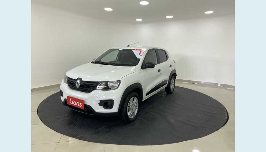 RENAULT KWID INTENSE 1.0 12V SCE FLEX - BRANCO - 2018 Foto 2 (Grande)
