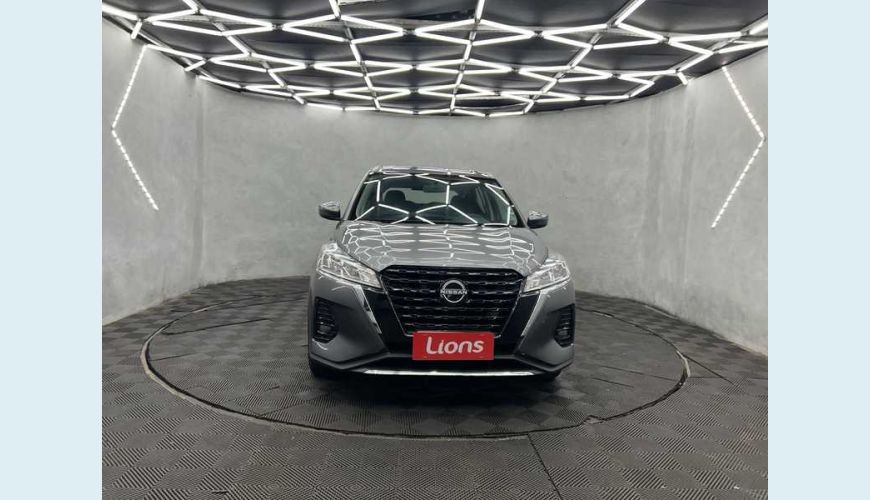NISSAN KICKS ACTIVE 1.6 (FLEX) - CINZA - 2024 Foto 2 (Grande)