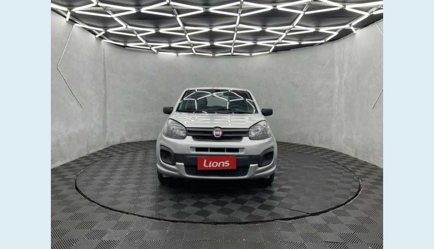 FIAT UNO ATTRACTIVE 1.0 8V (FLEX) 4P - PRATA - 2020 Foto 2 (Grande)