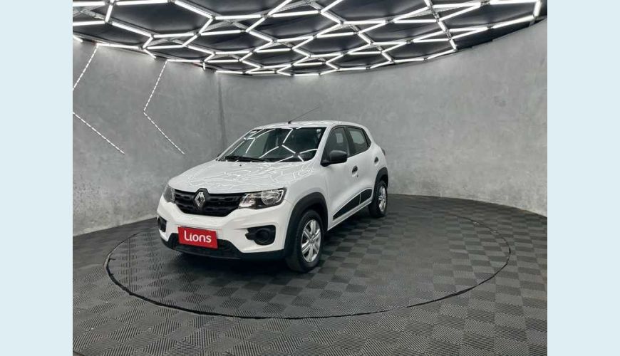 RENAULT KWID ZEN 1.0 12V SCE (FLEX) - BRANCO - 2021 Foto 2 (Grande)