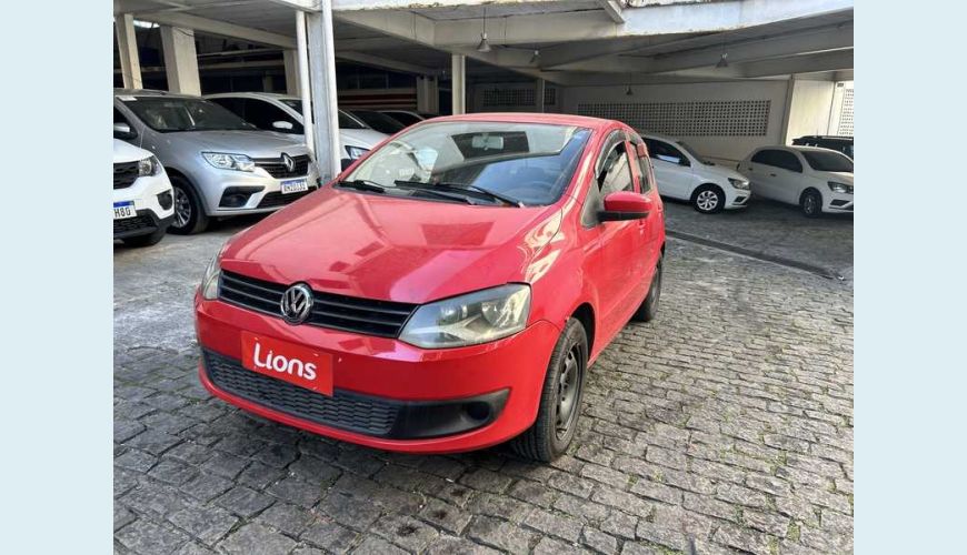 VOLKSWAGEN FOX 1.0 8V (FLEX) 2P - VERMELHO - 2011 Foto 2 (Grande)