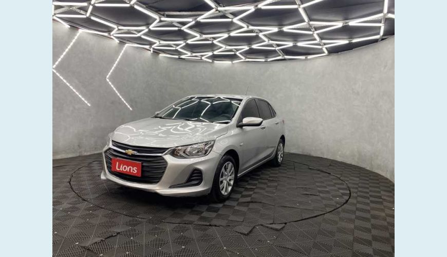CHEVROLET ONIX LT 1.0 (FLEX) - PRATA - 2020 Foto 2 (Grande)