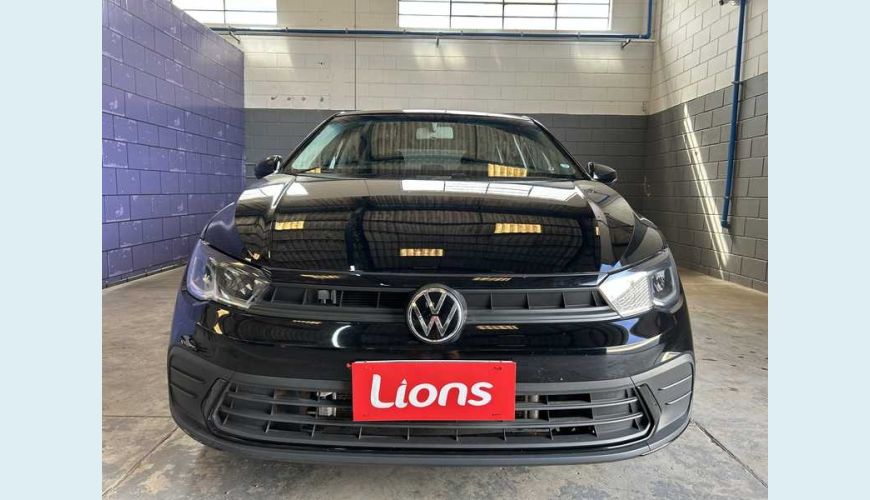 VOLKSWAGEN POLO COMFORTLINE (AUT) (FLEX) - PRETO - 2024 Foto 2 (Grande)