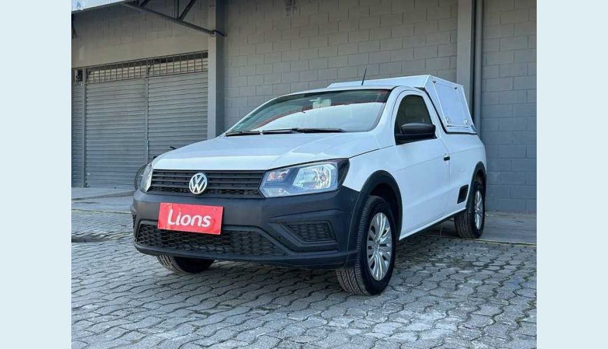 VOLKSWAGEN SAVEIRO ROBUST 1.6 MSI CS (FLEX) - BRANCO - 2023 Foto 2 (Grande)