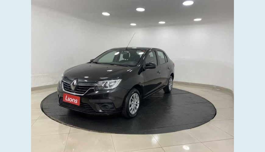 RENAULT LOGAN ZEN 1.0 12V SCE FLEX - PRETO - 2020 Foto 2 (Grande)