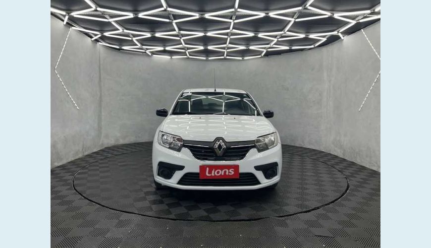RENAULT LOGAN LIFE 1.0 12V SCE (FLEX) - BRANCO - 2023 Foto 2 (Grande)