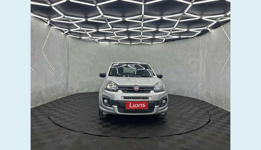 FIAT UNO ATTRACTIVE 1.0 8V (FLEX) 4P - PRATA - 2020 Foto 2 (Grande)