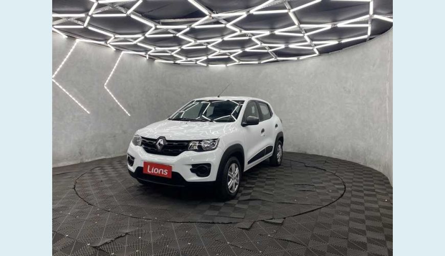 RENAULT KWID ZEN 1.0 12V SCE (FLEX) - BRANCO - 2021 Foto 2 (Grande)