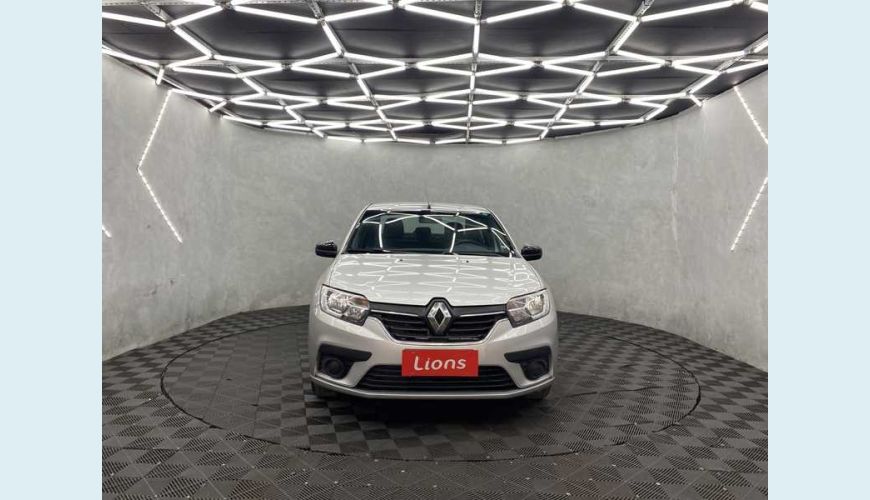 RENAULT LOGAN ZEN 1.0 12V SCE (FLEX) - PRATA - 2023 Foto 2 (Grande)