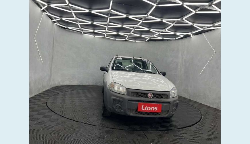FIAT STRADA HARD WORKING 1.4 (FLEX) (CD) - BRANCO - 2020 Foto 2 (Grande)