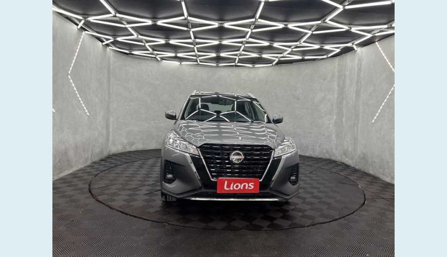NISSAN KICKS SENSE CVT 1.6 (FLEX) - CINZA - 2024 Foto 2 (Grande)