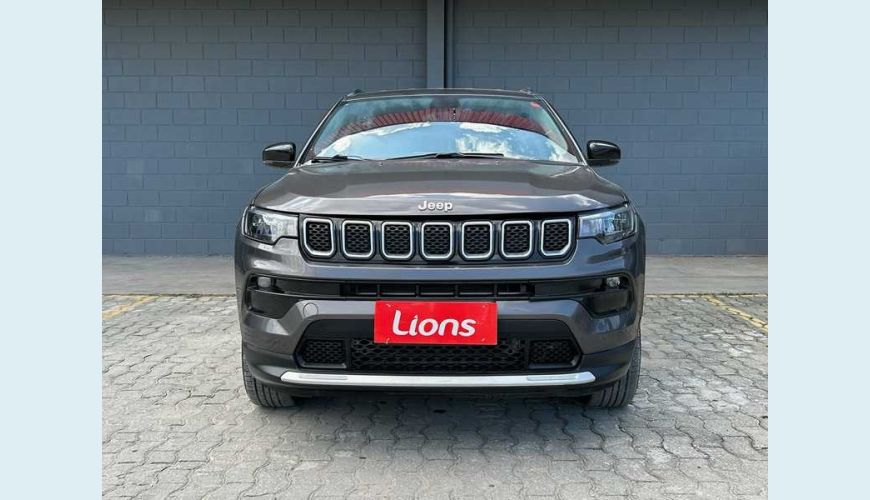 JEEP COMPASS LONGITUDE 1.3 T270 (AUT) (FLEX) - CINZA - 2023 Foto 2 (Grande)