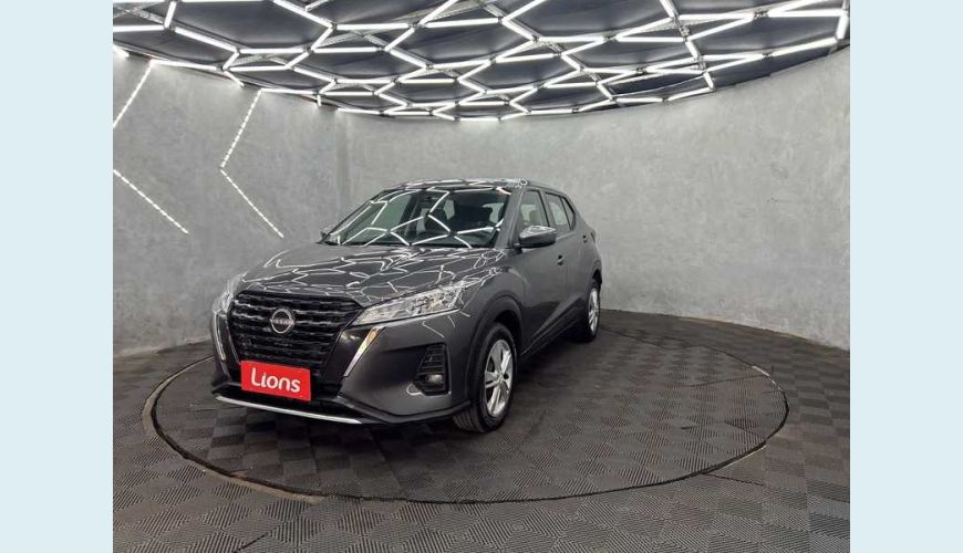 NISSAN KICKS ACTIVE 1.6 (FLEX) - CINZA - 2024 Foto 2 (Grande)