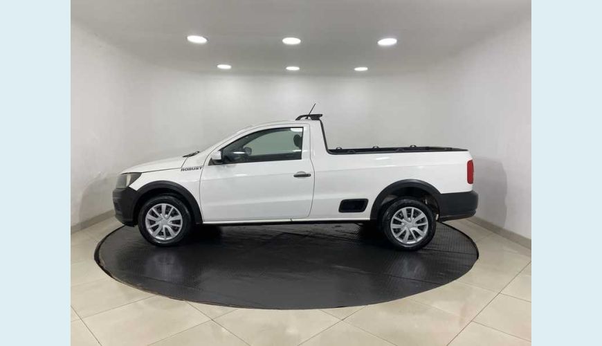 VOLKSWAGEN SAVEIRO ROBUST 1.6 MSI CS (FLEX) - BRANCO - 2021 Foto 2 (Grande)