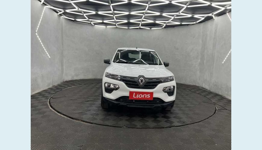 RENAULT KWID ZEN 1.0 12V SCE (FLEX) - BRANCO - 2024 Foto 2 (Grande)