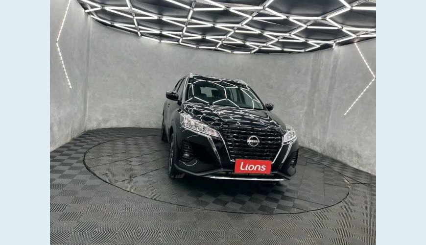 NISSAN KICKS SENSE CVT 1.6 (FLEX) - PRETO - 2024 Foto 2 (Grande)