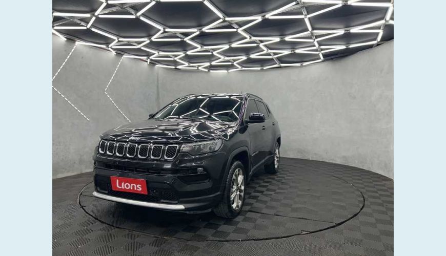 JEEP COMPASS LONGITUDE 1.3 T270 (AUT) (FLEX) - PRETO - 2022 Foto 2 (Grande)