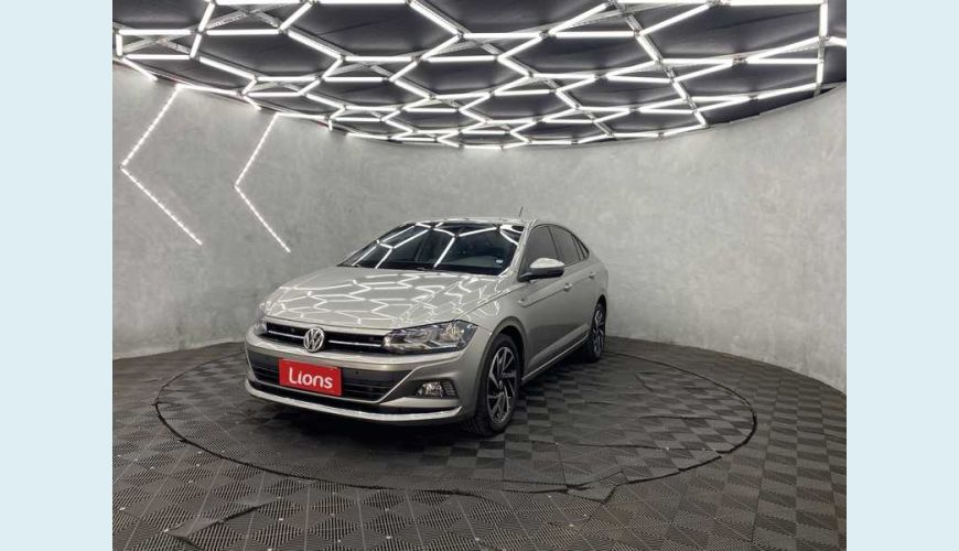 VOLKSWAGEN VIRTUS 1.0 200 TSI HIGHLINE (FLEX) (AUT) - PRATA - 2021 Foto 2 (Grande)