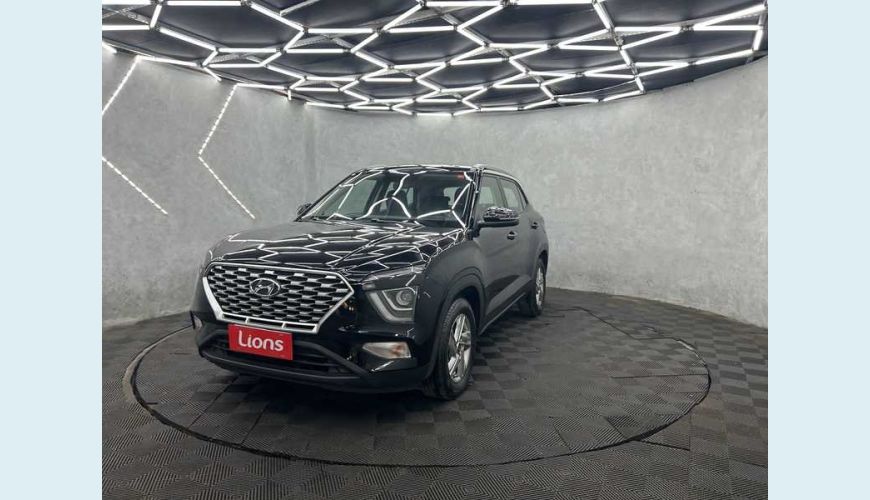 HYUNDAI CRETA COMFORT 1.0 TURBO (AUT) (FLEX) - PRETO - 2025 Foto 2 (Grande)