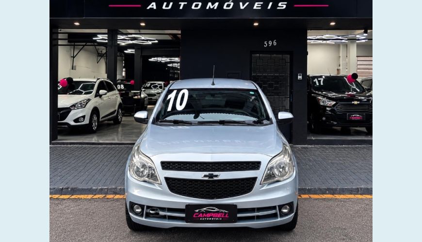 CHEVROLET AGILE LTZ 1.4 MPFI 8V FLEXPOWER 5P - PRATA - 2010 Foto 2 (Grande)