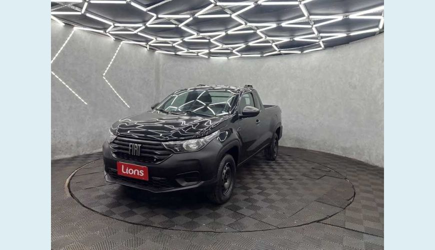 FIAT STRADA ENDURANCE 1.3 FLEX 8V CS - PRETO - 2024 Foto 2 (Grande)