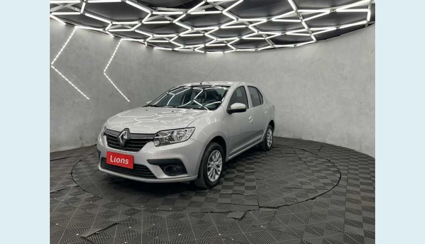 RENAULT LOGAN ZEN 1.0 12V SCE FLEX - PRATA - 2021 Foto 2 (Grande)
