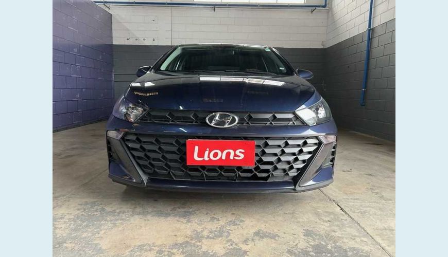HYUNDAI HB 20 SENSE PLUS 1.0 (MEC.) - AZUL - 2025 Foto 2 (Grande)