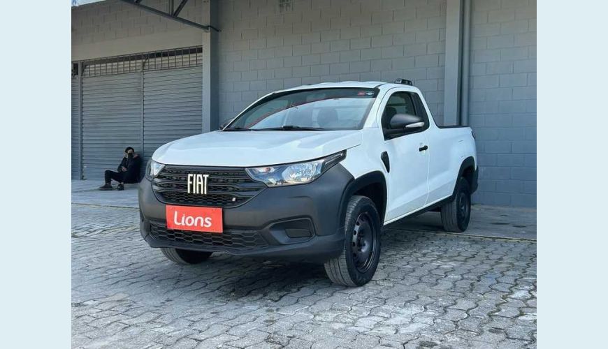 FIAT STRADA ENDURANCE 1.3 FLEX 8V CS - BRANCO - 2025 Foto 2 (Grande)